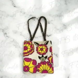 Versatile Handmade Beaded Bag 16