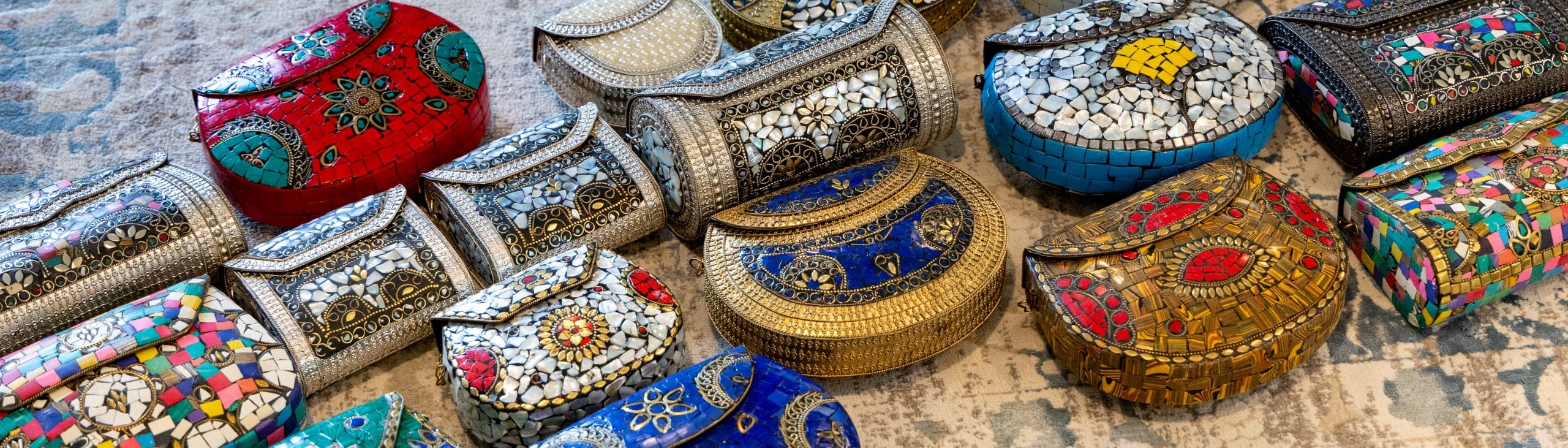 Handmade Beaded Bags